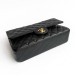 迪奥 Lady Dior 系列藤格纹漆皮手提包